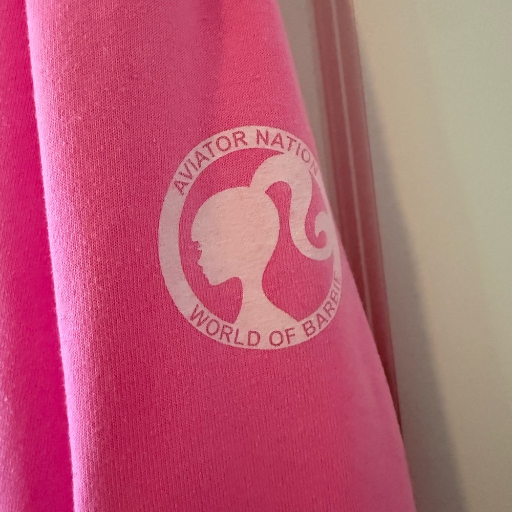 AVIATOR NATION X WORLD OF BARBIE LIMITED EDITION SWEATSHIRT LARGE - Picture 4 of 5